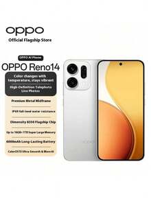 OPPO Reno14, The New OPPO Phone, Is A Full-Network Compatible 5G Phone, A Smart Camera Phone For Students, Gaming, And Global Language Support. - Multicolor - View 11