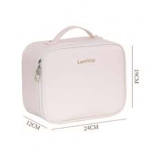 Portable Large Capacity Cosmetic Bag, Multi-Functional Makeup Organizer Bag, Small Handheld Suitcase Makeup Tool Bag - Multicolor - View 11