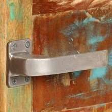 Coffee Table 85x55x40 Cm Solid Reclaimed Wood - Multicolor - View 6