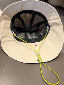 1 pieza Sombrero de cubo para mujer con estampado de cuadros, sombrero vaquero unisex, sombreros de sol ajustables de perfil bajo para todas las estaciones, unicolor sin estructura para hombres y mujeres, para regalos de viaje al aire libre - Multicolor - Ver 7