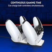 Dual Charging Dock For DualSense Controllers, With Fast Charging, Overcharge Protection, Non-Slip Design, Type-C Power Input, Charges 2 Controllers Simultaneously - View 5