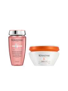 Kérastase [Bundle] Nutritive Chroma Absolu Bain Riche Chroma Respect Shampoo 250 Ml + Masquintense Hair Mask 200 Ml - Nutritive - View 1