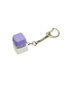 2026 Nouveau pendentif de touche de clavier anti-stress créatif - options de couleurs multicolores, avec porte-clés, convient aux claviers mécaniques - cadeau de la Saint-Valentin et accessoire de mode, 1 pièce Porte-clés de clavier anti-stress émettant un son - Un jouet anti-stress, un soulagement de la pression et une couleur macaron vive et belle. - Multicolore - Voir 24