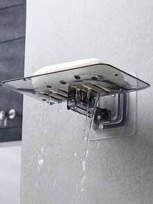 1/2/4 cái Giá để xà phòng thoát nước chéo mới, hộp đựng xà phòng chống nổ, hộp đựng xà phòng để bàn - nhiều màu - Xem 4