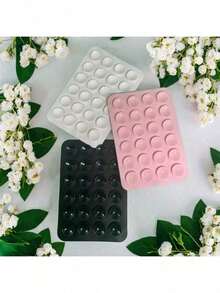 Funda de teléfono con ventosa de silicona, Soporte de teléfono con ventosa, Octobuddy, Soporte de teléfono adhesivo, Soporte de teléfono adhesivo - Multicolor - Ver 7