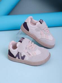 新款百搭运动鞋，时尚休闲鞋，舒适柔软透气婴儿鞋，幼儿鞋 - 粉色 - 查看 1