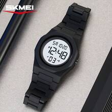 Đồng hồ SKMEI 2613 thời trang mới, đa chức năng, phát sáng, thể thao, kim và số, có báo thức. - Một cỡ - Xem 2