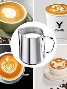 Milk Frothing Pitcher & Milk Frothers - Silver - View 6