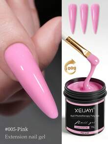 XEIJAYI Gel nối móng UV LED 6 màu, 100g, gel nối móng trong suốt dùng tại nhà và salon. - Nhiều màu - Xem 17