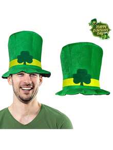 圣帕特里克节新奇迷你小酒杯串珠项链，绿色爱尔兰主题礼物，派对用品，成人圣帕特里克节配饰 - 彩色 - 查看 4