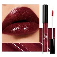 J.W Son bóng lâu trôi không thấm nước 6 màu dành cho nữ - Son bóng dưỡng ẩm lấp lánh, tông hồng/tím/đỏ, phù hợp với mọi tông da be sáng mà không làm phai màu môi. - Nhiều màu - Xem 1