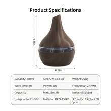 Diffusore di aromi - nero - Visualizzare 5
