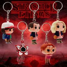 Hasbro 1个2026电视剧可爱食肉植物吊坠 | 电视剧粉丝生日派对礼物，独特吊坠，高品质背包吊坠，惊喜小礼物，学生派对实用小物（款式随机） - 彩色 - 查看 2