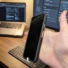 2pcs 3D Printed PLA Creative Ring Phone Grip, Pinky Grip, Nameless Finger Stand, Phone Holder, Thumb Stand, Desktop Stand, Multifunctional Slouchy Bracket, Portable Stand, Communication Device Handle, Practical Hook - Type a - View 4