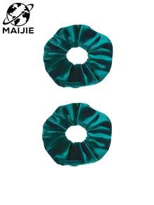 1/2/3/5/7/9/10pcs Silk Material Hair Ties With Hidden Pocket, Multi-Functional Hair Accessory Storage Bag, Portable Coin Purse, Beach Bag, Back To School Essential, Non-Waterproof Travel Supplies, Back To School Season Study Supplies, Holiday Camping Essential, Vacation Accessory, Mini Summer Style, Suitable For Women And Girls, Velvet Headband, Hidden Pocket Headband, Suitable For Storing Keys, Dollars, Lipstick And Other Small Items. - Multicolor - View 39