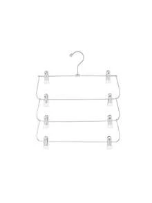 Multi-Layer Pants Hanger Rack, Non-Slip Trousers Organizer, Multifunctional Clothes Rack, Vertical Storage For Multiple Garments, Space-Saving Wardrobe Storage Accessory Necessity - Multicolor - View 11