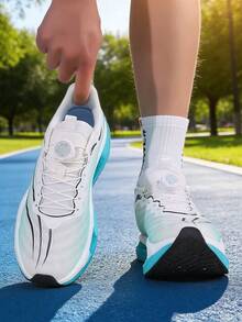 Giày chạy bộ thời trang nam, giày thể thao cổ thấp nhẹ dành cho cặp đôi, đế cao su chống trượt, thoáng khí, êm ái, thích hợp cho tập luyện thể dục, chạy bộ. - sông băng - Xem 2