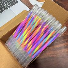 18pcs Fluorescent Glitter Colorful Pen Set | Vibrant Mixed Colors, Perfect For Journaling, Greeting Cards, Crafts, Photo Albums, Drawing, Note-Taking And Artistic Creation | Easter | Mother's Day | Office And School | Wedding And Gifts - Sets - View 6