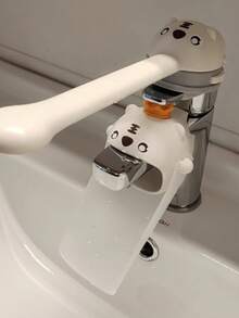 2pcs Silicone Faucet Extender, Splash Guard For Sink, Handwashing Assist Tool - A - View 11