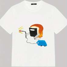 Men T-Shirts - 白色 - 查看 3