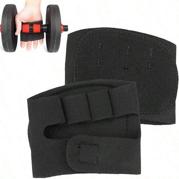1pc Weightlifting Wrist Wrap Gloves, Non-Slip Breathable Fitness Lifting Grip Support Gloves (Single)