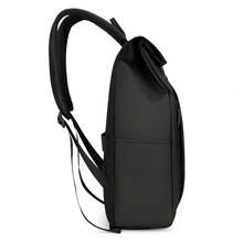 Large Capacity Men's Backpack, Lightweight Commuter Bag, Business Casual Backpack For College Students And Travel - Black - View 3