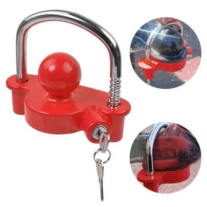 High Security Hitch Lock Trailer Hitch Coupling Tow Ball Lock Universal