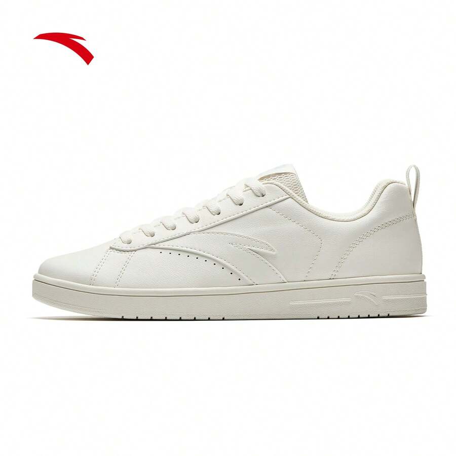 Giày thể thao nam Anta kiểu dáng thường ngày, mẫu mới mùa xuân 2026, hàng chính hãng, màu trắng, đế bằng. - Trắng ngà/Bạc-2 - Xem 1