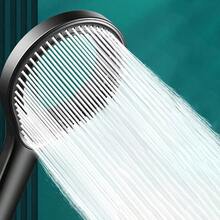 1pc Handheld Shower Head With Water Pressure Booster, Multi-Setting, Bathroom Shower Sprayer With Water-Saving, Easy-Clean Features - 1 shower head - View 4