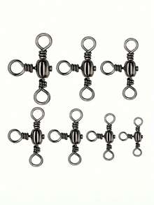 20 chiếc/túi Khóa xoay câu cá 3 chiều, Khóa xoay hình chữ T bền chắc, Đầu nối câu cá - Nhiều màu - Xem 2