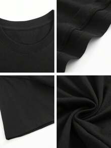 Men T-Shirts - Black - View 4