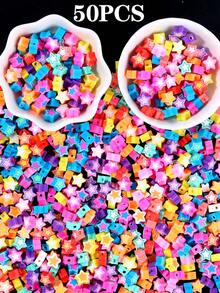 50/100Pcs Polymer Clay Beads, Ball Flower Animal Polymer Clay Beads For Jewelry Making, DIY Bracelet Necklace Earrings Jewelry Making Supplies Accessories - Acrylic Beads - View 32