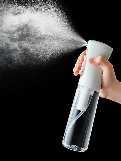 1PC, 200ML/300ML/500ML Capacity, High Pressure Continuous Mist Spray Bottle, Clear Reusable Plastic Fine Atomizer, Professional Hair Styling Tool, Indoor Plant Mister Watering Can, Multi-Purpose Household Water Spray Bottle.