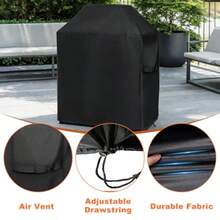 Cubierta para chimenea para exteriores 32 pulgadas de largo x 24 pulgadas de ancho x 45 pulgadas de alto para chimenea Panovue Chiminea 600D resistente al agua chimenea cuadrada para chimeneas de - como en la foto - Ver 3