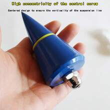 1pc Solid Conical Plumb Bob - Masonry Hanging Line Plumb - Vertical Alignment Tool For Construction, Carpentry, Roofing - 1 Plumb Line - View 3