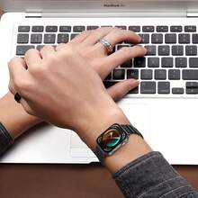 1条时尚表带，兼容华为Watch Fit 3，运动硅胶表带，兼容华为WatchFit3/4/4Pro，表带配件，Correas - WatchFit3/4/4Pro - 查看 6