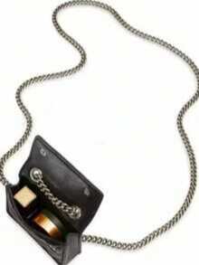 Kurt 1 Geiger 2026New Mini Crossbody Bag, Shiny And Versatile Chain Single-Shoulder French Genuine Version, Crossbody Bag, Single-Shoulder Bag.Suitable For Use In Winter. Suitable As A Gift To Give To Others.Crossbody Bags For Women.Christmas Gifts.Gifts For Women.Purses And Bags Women.Bolsas Elegantes Para Mujer.Carteras.Christmas Gift,Christmas Gift For Girlfriend, - 黑色 - 查看 2