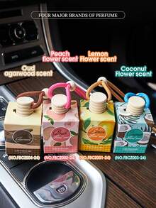 15ml Car Air Freshener Clip, AC Vent Fragrance, Liquid Aromatherapy Car Decor, Long-Lasting Car Air Freshener - Multicolor - View 4