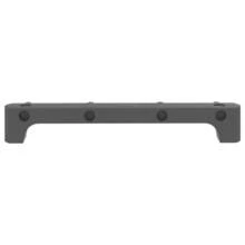 4-Cube Display Shelf With Boxes Grey 69x30x72.5 Cm Fabric - Grey - View 4