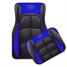 4pcs Universal Car Floor Mats - Anti-Slip All-Weather Protection Set, Dust-Proof & Scratch-Resistant For Sedan/SUV/Pickup - Floor Mats - View 6