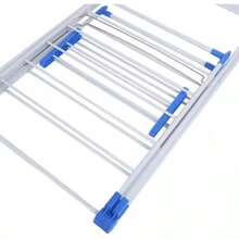 Thickened Plastic Tube Foldable Wing-Shaped Indoor/Outdoor Drying Rack - View 8