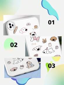 Cute Puppy Sketch Style Shockproof Tablet Case For Galaxy Tab A7 LITE, Pro 11-Inch 2021, 10th Generation - Multicolor - View 6
