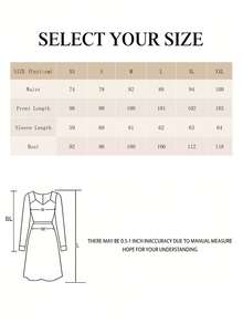 Váy midi viền bèo nhún thanh lịch dành cho nữ có thắt lưng, cổ tròn, túi, màu trơn, chất liệu vải phù hợp cho những dịp trang trọng, thường ngày, công sở, mùa thu - gừng - Xem 4