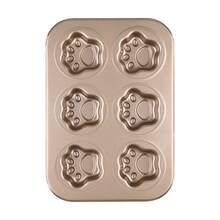 6-Cavity Mini Donut Baking Mold, Non-Stick Carbon Steel Donut Baking Pan, Oven- Donut Mold - Multicolor - View 12