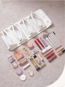 便携式化妆包，大容量旅行化妆品收纳包，摄影师化妆工具包 - 多色 - 查看 9