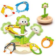 Educational Animal Ring Toss Toy - Exercises Hand-Eye Coordination, Colorful Animal Recognition, Fun Throwing To Stimulate Curiosity, Suitable For Ages 3 And Up, A Developmental And Educational Gift - Multicolor - View 10