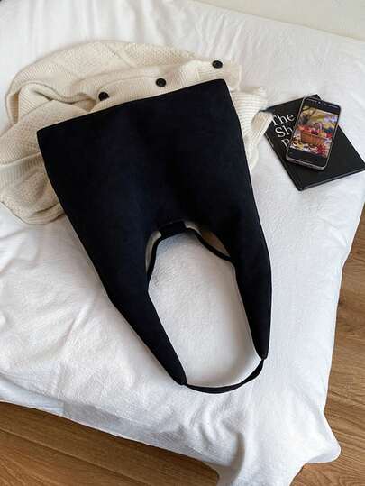 1pc Vintage Tote Bag, Soft Large Capacity Shoulder Bag, Minimalist Underarm Bag For Commuting, School, Work, Shopping, Great Gift For Halloween, Christmas, Valentine's Day, Easter, Thanksgiving