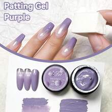 AiFer 1支 8毫升 拍打胶系列 高饱和度 流行半固态彩绘凝胶指甲油 艺术美甲沙龙专用 - 彩色 - 查看 25