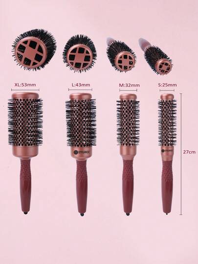 1支美甲沙龙风格玫瑰金铝陶瓷离子圆梳，橡胶涂层手柄，返校季、旅行度假必备，女士美发配件，梳子，发刷，边缘梳，梳发，梳子，梳子，解结梳，球形梳，迷你发刷，发刷套装，木梳，发刷，梳子，后梳，发刷，边缘梳，梳发，梳子，发刷套装，梳子，迷你发刷，解结梳，美发产品，美发工具，美发用品，护发，卷发梳，理发师，理发配件，美发设备，旅行必备，发型，美发，发刷，后梳，造型梳，卷发梳，边缘梳，梳子，梳发，发刷套装，梳子，卷发梳，解结梳，女士发刷，头发，旅行，美发产品，美发工具，美发用品，理发师配件、理发店、美发设备
