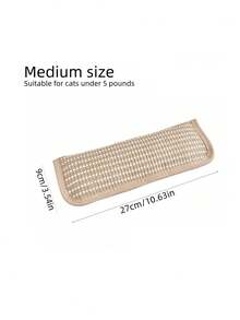 Cat Toy Pillow, Bite-Resistant, Self-Entertainment, Cat Scratch Pad, Cat Toy, Cat Toy Pillow, Sisal Cat Scratch Board Pad, Scratch & Bite Resistant, Cat Filled, Cat Toy Scratching Post, Suitable For 4 Seasons, Alternative To Teaser Wand, Pet Accessory, Non-Shedding Fabric, Self-Play Pillow, Cat Owner, Multi-Pet Household - Multicolor - View 13